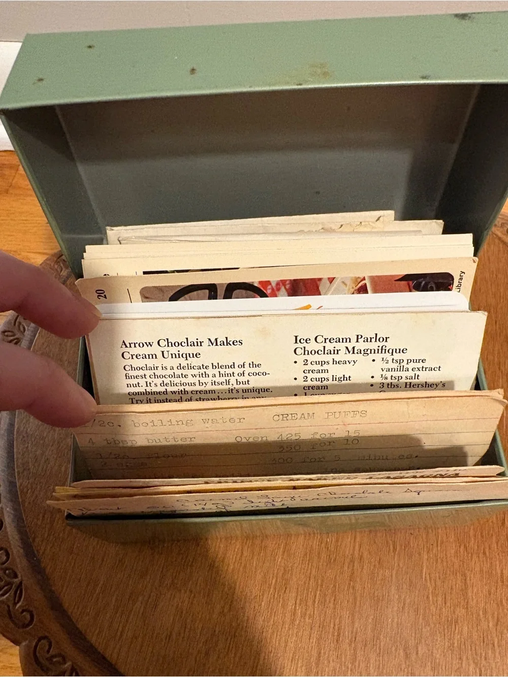 Rusty Crusty Green Recipe Box